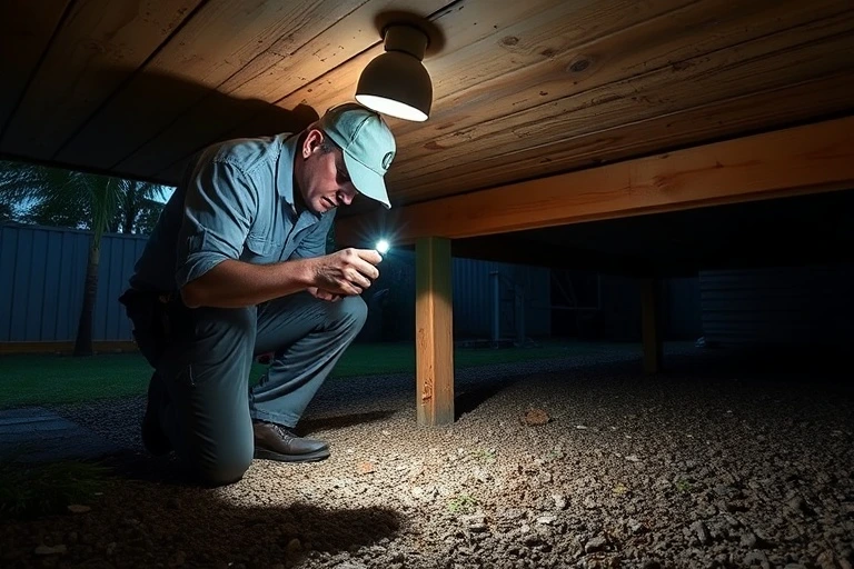 Under Deck Possum Removal Parkdale